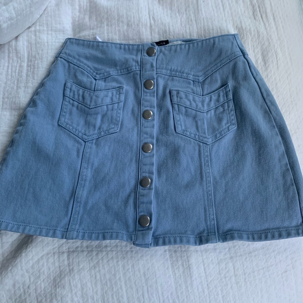 Pacsun jean skirt